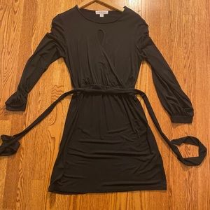 Amour Vert Black Dress